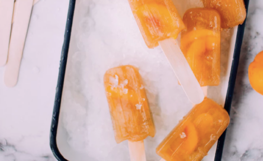 paletas heladas de mango