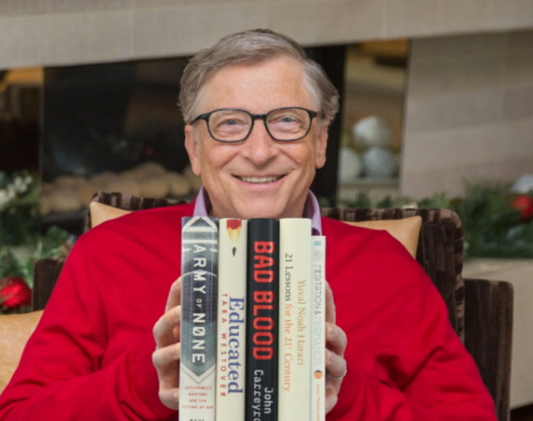 Bill Gates libros 2018